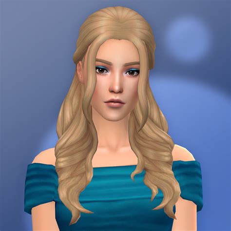 QICC Belle Hair The Sims 4 Create A Sim CurseForge