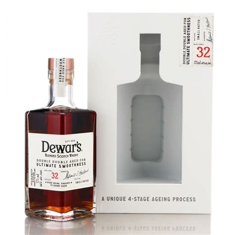 Dewars 32 Year Old Double Double Aged 375cl Us Import Whisky