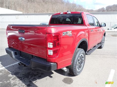 2021 Rapid Red Metallic Ford Ranger Stx Supercrew 4x4 141234510 Photo 2 Car