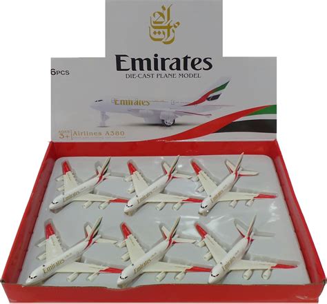 Toy Mall Die-Cast Emirates Plane Set - Die-Cast Emirates Plane Set ...