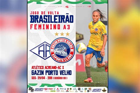 Porto Velho Feminino enfrenta Atlético Acreano em partida decisiva pela