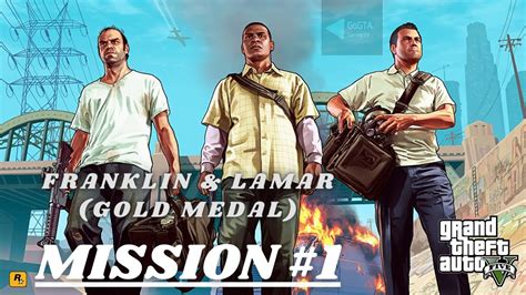 Gta 5 Mission 1 Ps4 Prologue Franklin And Lamar Gold Medal