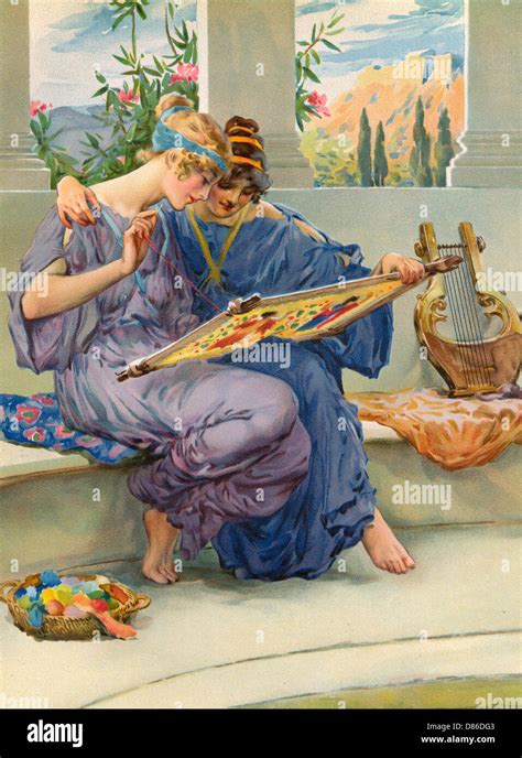 Greek Women Paintings