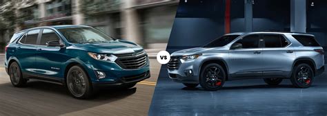 2022 Chevy Equinox Vs 2021 Chevy Traverse Mauer Chevrolet