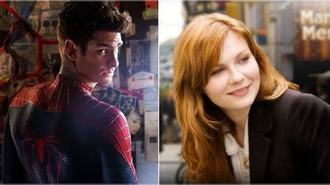 Spider Man Andrew Garfield Y Kirsten Dunst Tambi N Aparecer An En La