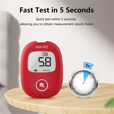 Buy Sinocare Safe Aq Smart Blood Sugar Monitor Blood Glucose Monitor