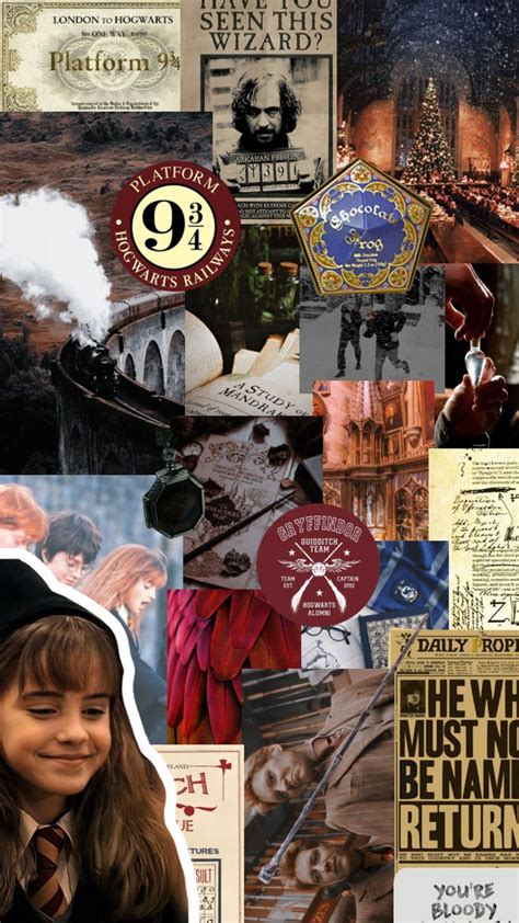 Harry Potter collage ⚡️ #harrypotter #collages in 2023 | Hogwarts ...