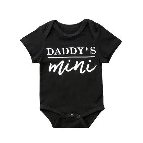 Baby Jongen Meisje Mini Boss Romper Katoen Korte M Grandado