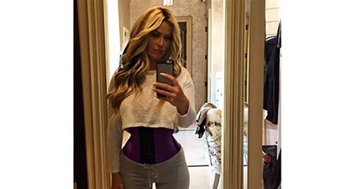 Kim Zolciak Loses 4 More Inches Off Her Waist Using Waist Training