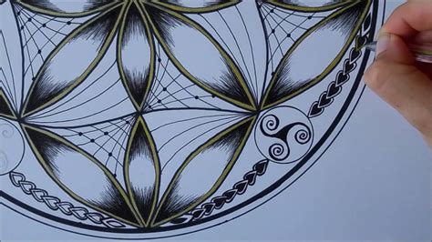 How To Draw Mandala Jak Narysowac Mandal Zentangle Doodling