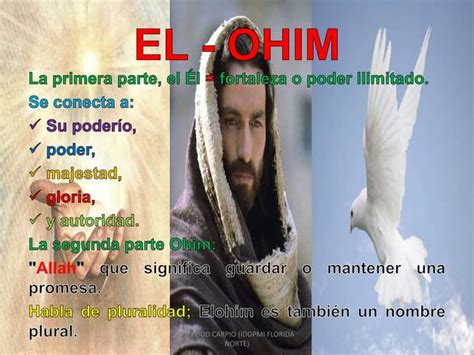 Los Nombres De Dios 1 Ppt