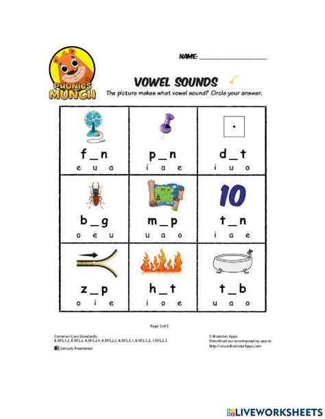 Phonics Online Exercise For Live Worksheets