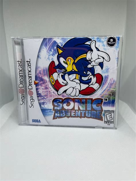 Sonic Adventure Dreamcast Reproduction Case Etsy