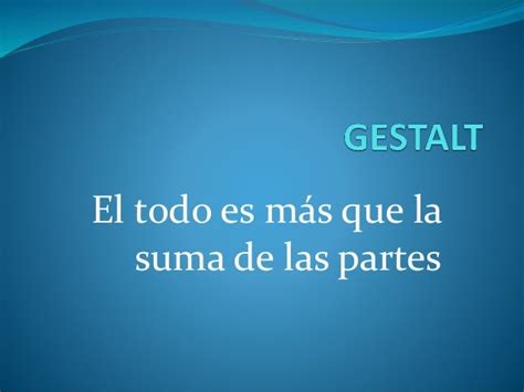 Exposicion Gestalt