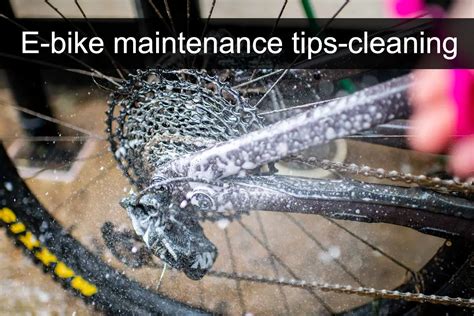 E-bike maintenance tips - clear everything about them to you