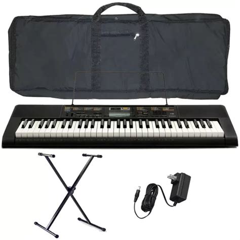 Organo Teclado Casio 61 Teclas Ctk2400 Usb Funda Pie Fuente