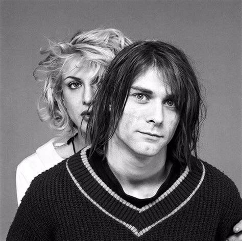 Kurt Cobain And Courtney Love Photographed By Michael Levine In 1992