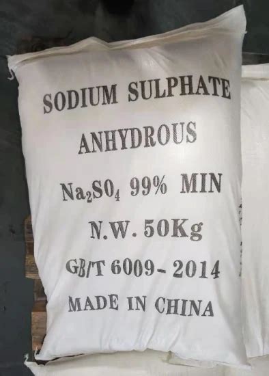 Anhydrous Sodium Sulphate Inorganic Compounds Sodium Sulfate