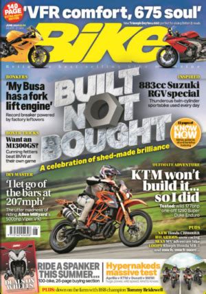 Bike Magazine June Mags Direct