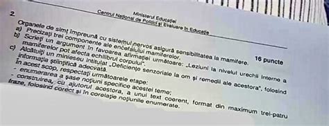 ULTIMA ORĂ Subiectele de Bacalaureat la Biologie scurse pe Internet în