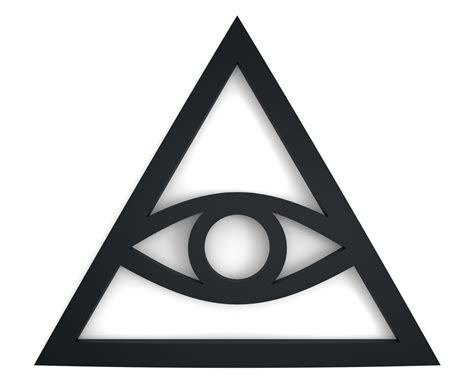 Illuminati sign free 3D model 3D printable | CGTrader