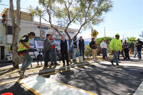 Alcalde Enrique Galindo Supervisa Avance Del En Obras De