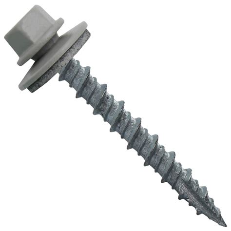 Metal Roofing Screws X Abc Gray Hex Head Sheet Metal