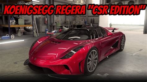 Csr Koenigsegg Regera Csr Edition Showdown Tune Manual Launch