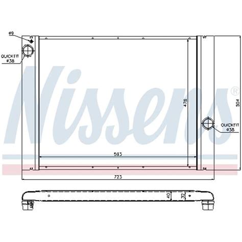 Nissens K Hler Wasserk Hler Passend F R Alpina B