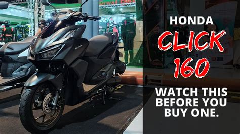 Honda Click 160 ⎮ Specs Features Pricing Comparison To Click 150 Youtube