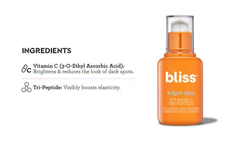 Bliss Bright Idea Vitamin C And Tri Peptide Collagen Protecting