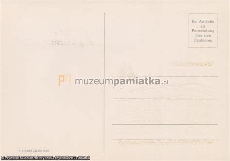 Karty pocztowe NRD 1969 rok Muzeum Pamiątka