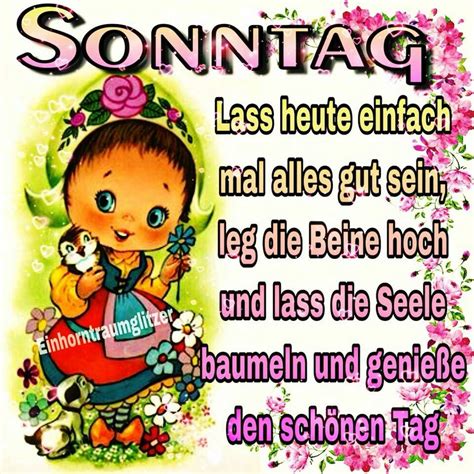 Sonntagsgr E Sch Ne Guten Morgen Spr Che Guten Morgen Sonntag