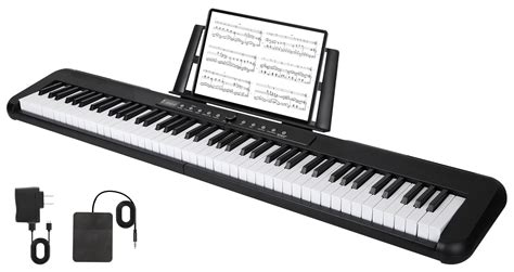 Digital Piano 88 Key Full Size Semi Weighted Electronic Keyboard Piano