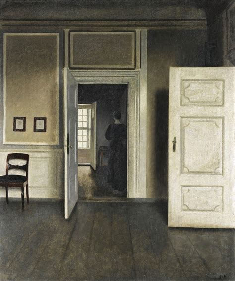 Vilhelm Hammershøi Kai Fine Art Artwork Painting Painting Frames