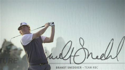 Rbc Tv Commercial Make Your Mark Featuring Brandt Snedeker Ispottv