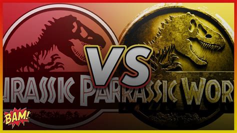 Jurassic Park Trilogy Vs Jurassic World Trilogy Youtube