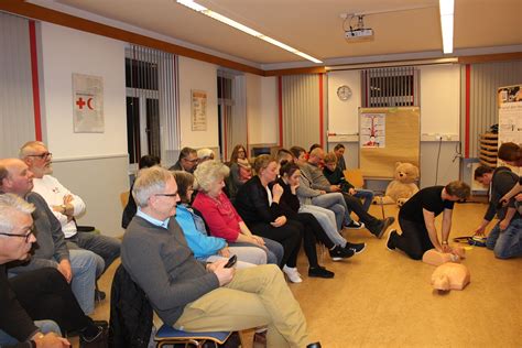 Drk Wittendorf Schult Umgang Mit Defibrillatoren Ortsverein Wittendorf