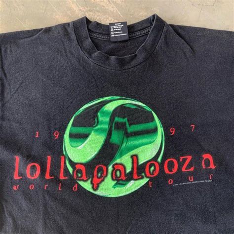 Vintage Lollapalooza Shirt Men S Fashion Tops Sets Tshirts