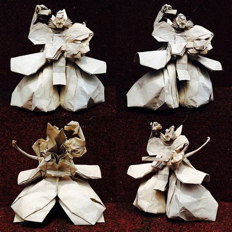 Amazing Origami Models From Japanese Culture And Mythology