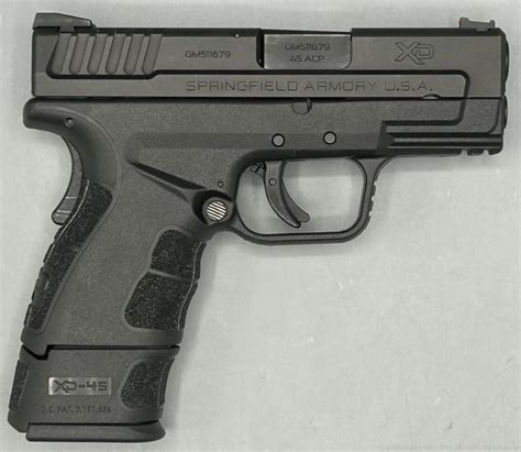 Springfield Armory Xd 45acp Sub Compact 45 Acp 3 4 45acp 45 Auto Xd 45 Xd Semi Auto Pistols