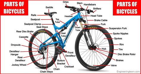 Parts of Bicycle | Anatomy of Bicycle | Bicycle Parts Names in 2023 ...