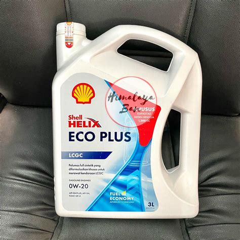 Jual Oli Mesin Shell Helix Eco Plus W Khusus Lcgc Liter