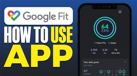 How To Use Google Fit App Youtube