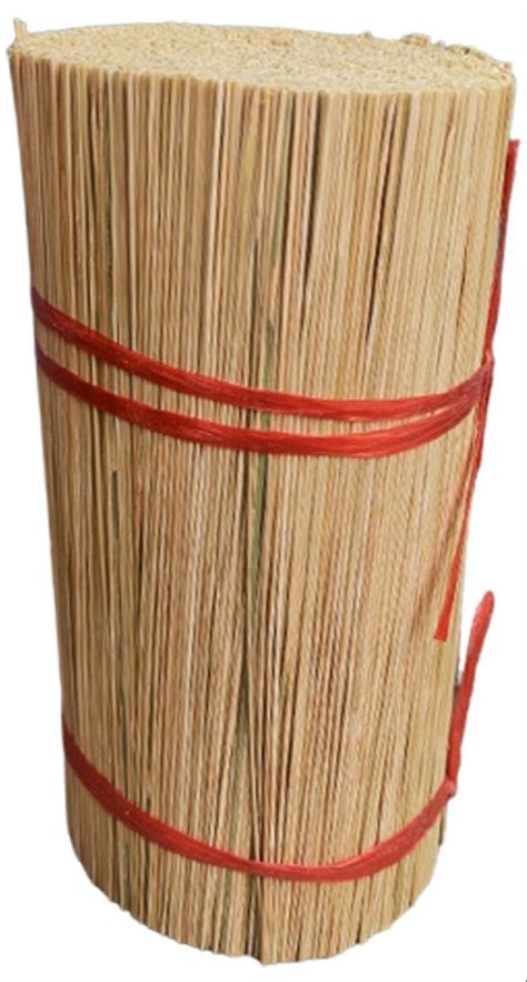 Brown Cylindrical Inches Bamboo Sticks For Making Agarbatti