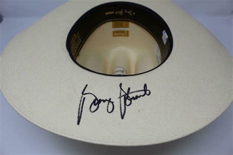 George Strait Signed Autograph Signature Collection Hat King Of