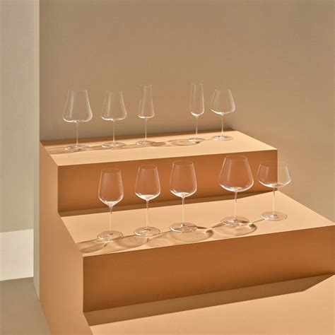 STEM ZERO POWERFUL Set Di Bicchieri Da Vino By NUDE Design Nude