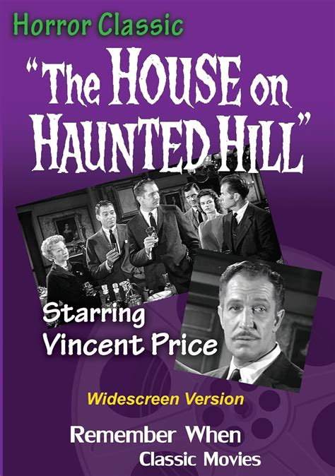 The House On Haunted Hill Carolyn Craig Alan Marshall