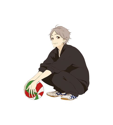 Haikyuu Koshi Sugawara Digital Art By Lynette M Prioleau