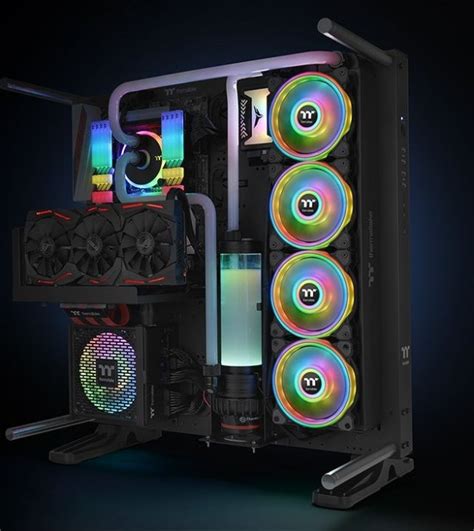 Thermaltake Riing Quad 12 RGB Radiator Fan TT Premium Edition Snow weiß